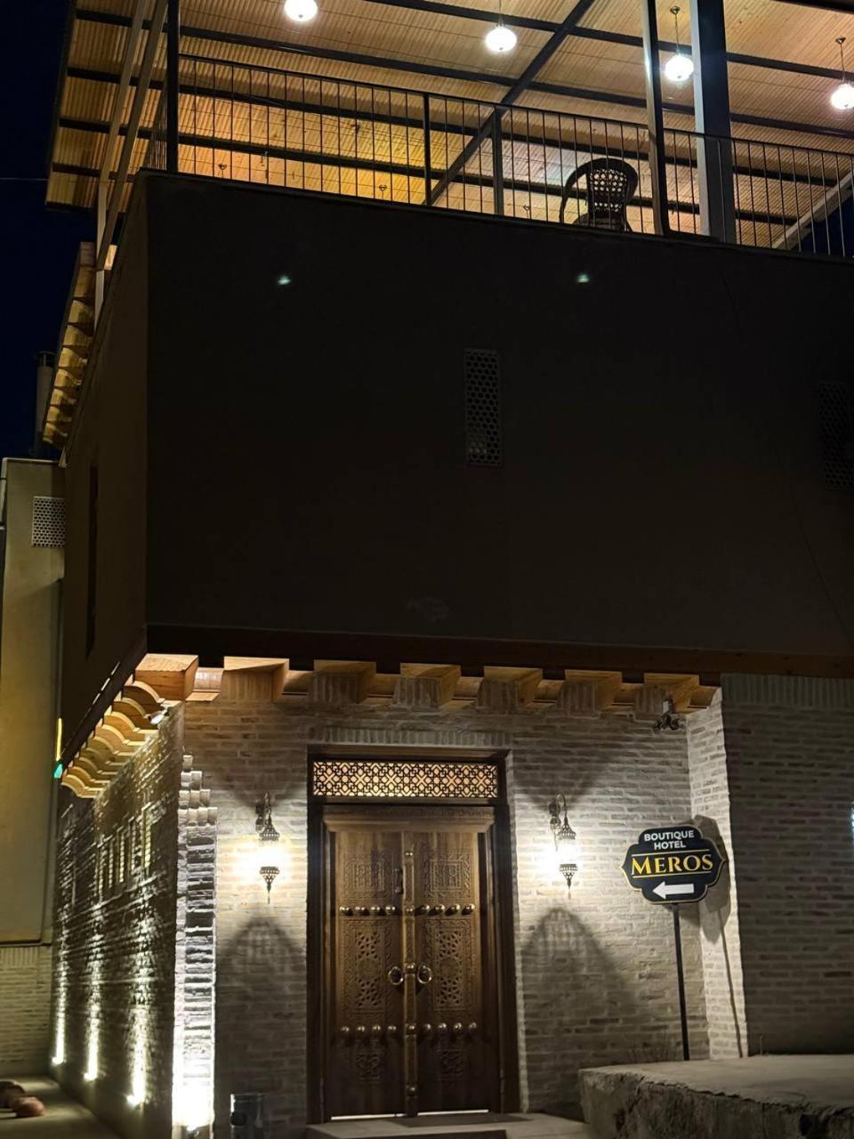 Meros Hotel Bukhara Esterno foto